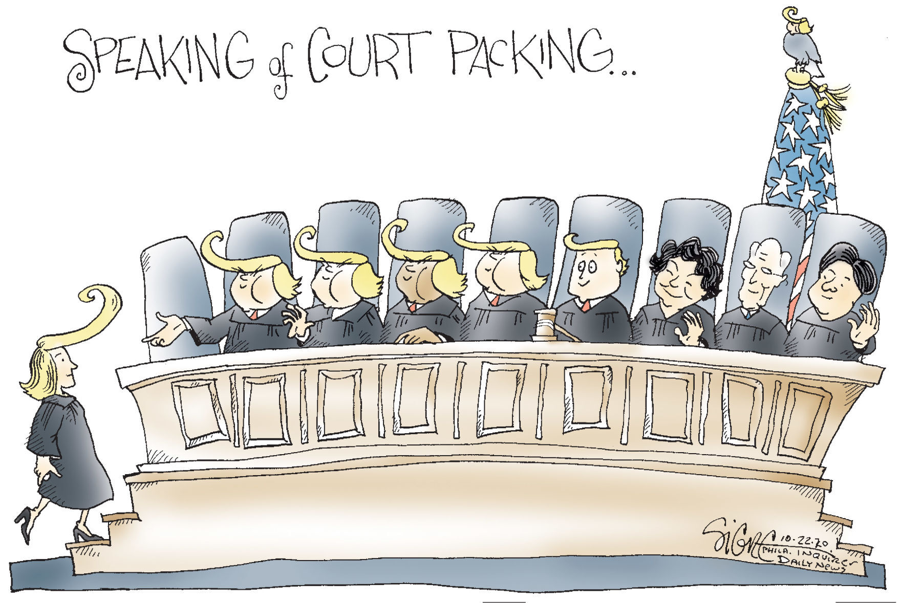 Signe Wilkinson cartoon